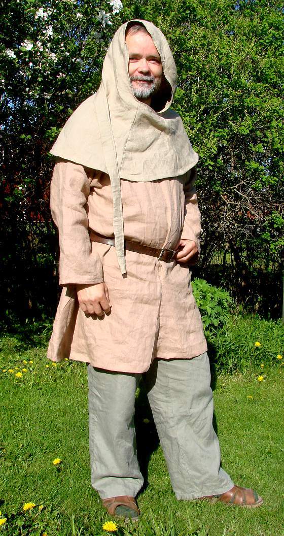 Håkan in his medieval dress