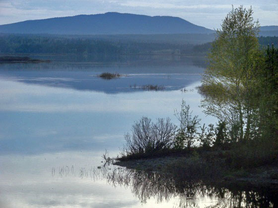 East Dalälven river in Särna