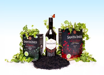 De chilenska vinerna Santa Inés Organic och Santa Inés Reserva har försetts med märkningen ”Carbon Neutral” som garanterar att de är helt koldioxidneutrala från vinproducenten i Chile till hyllan på Systembolaget