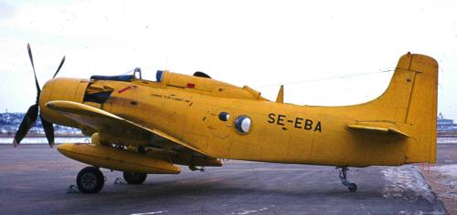 Douglas Skyraider SE-EBA