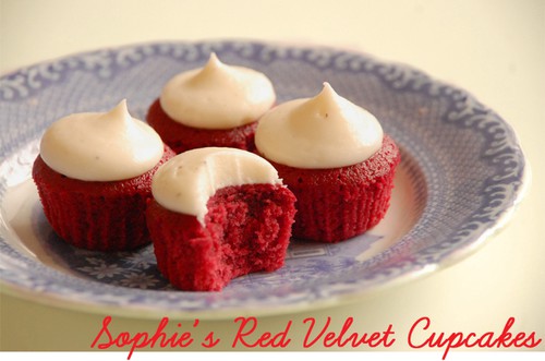 Sophie's Red Velvet Cupcakes