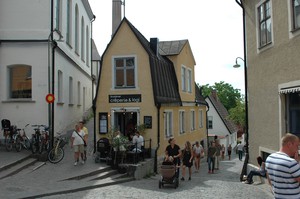 Strykjärnet, crêperie och logi. Visby, Gotland. 