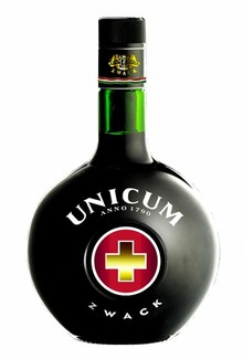 Unicum är en ungersk bitter som görs enligt ett hemligt recept med mer än 40 kryddor och örter vilket ger en alldeles unik smak. Framträdande smaker av pomerans, anis. Kan närmast liknas vid Fernet Branca. Är välgörande för matsmältningen eller oroliga magar.      