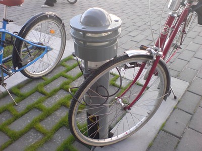 Jag var väldigt smart när jag skulle låsa fast min cykel utanför musikhögskolan igår... 