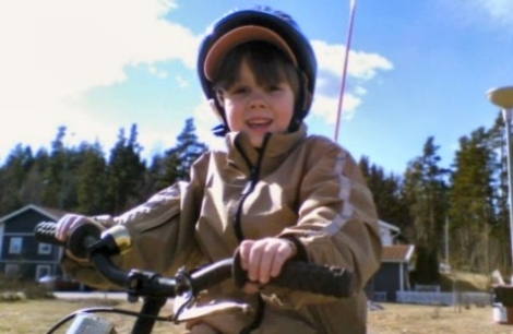 Emil cyklar