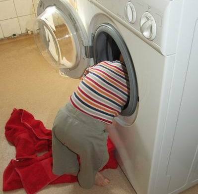 I tvättmaskinen