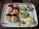 sushi med Paus