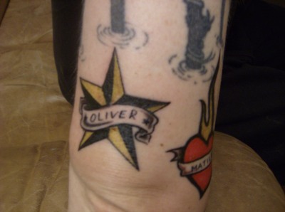 Oliver tatuering