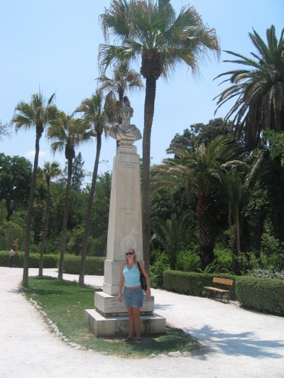 Kristin, parken Athen
