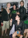 Jag fick komma in backstage och träffa Cissi, Nour och Maud Lindström på Arvikafestivalen 2008!