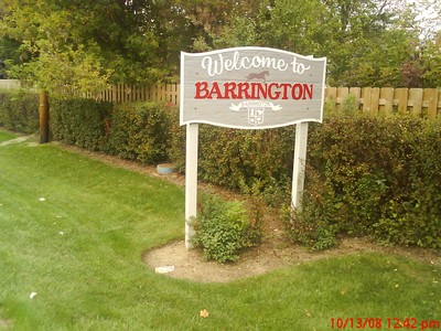 Welcome to Barrington, thank you! 