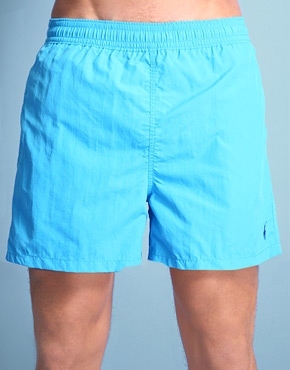 blue lauren shorts
