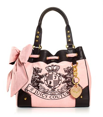 Söt Juicy Couture väska som passar perfekt till skolan!