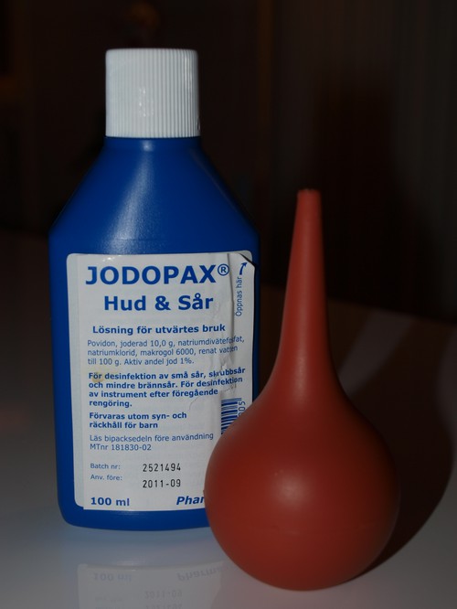 Jodopax & örontuta