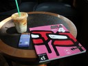 Igår när jag var på Starbucks :)