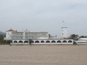 hotellet från strandsidan