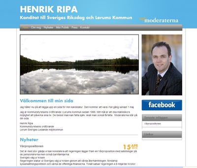 Har nu skaffa en egen blogg på  http://HenrikRipa.se